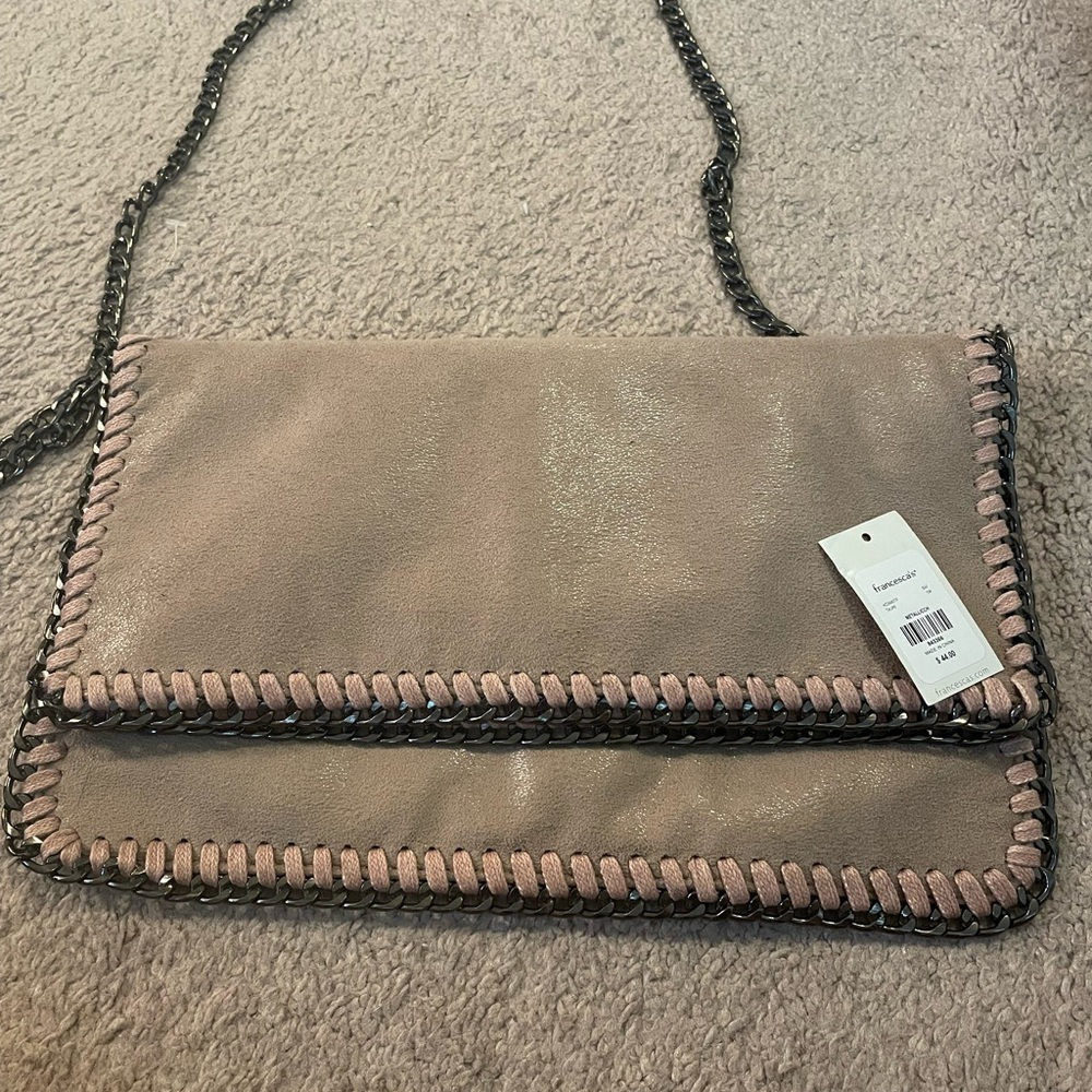 Never used clutch/shoulder purse from Francesca’s!